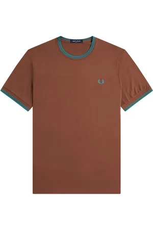 Fred Perry Twin Tipped T-Shirt - Katoenen T-Shirt Heren