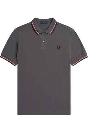 Fred Perry Twin Tipped Shirt - met Roze Polo