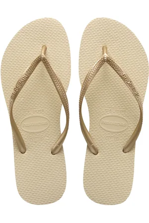 Havaianas Slim Women - Zandkleurige Teenslippers