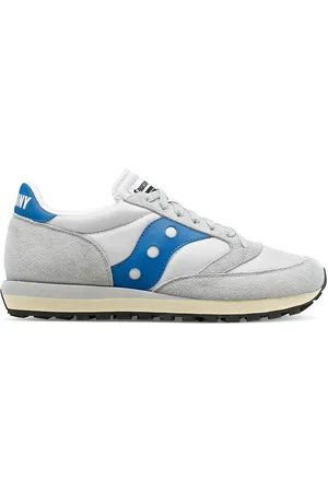 Saucony Jazz 81 - Witte Sneakers met Suède