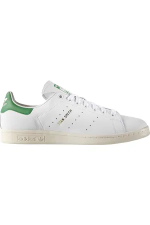 adidas Stan Smith - Lederen Sneakers met Groene Details