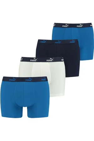 PUMA Men Solid Boxer 4-Pack - Boxershorts