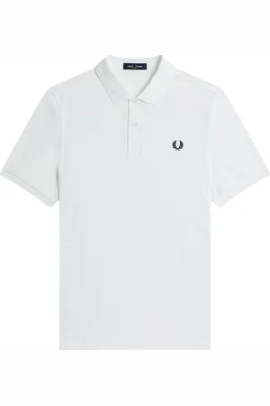 Fred Perry Plain Shirt - Witte Polo Heren