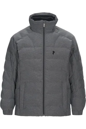 Peak Performance Velaero Melange Down Jacket - Grijze Ski-jas met Donsvulling