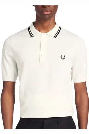 Fred Perry Twin Tipped Knitted Shirt - Poloshirt Heren