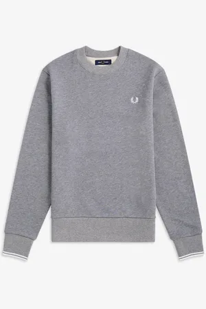 Fred Perry Crew Neck Sweatshirt - Grijze Sweater