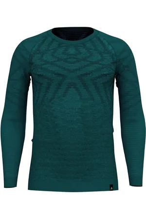 Odlo Warm Shirt LS Crew Neck - Merino Wol