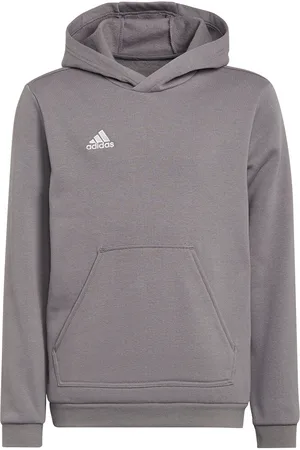 adidas Entrada 22 Hoodie Youth - Grijze Trui Kids