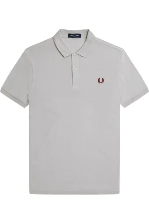 Fred Perry Plain Shirt - Grijze Polo Heren