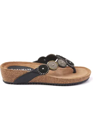 Lazamani Slippers Dames Mara 37 Leer