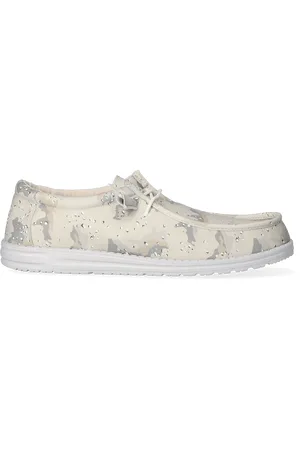 Hey dude Instappers Heren Wally Camouflage 40 Canvas