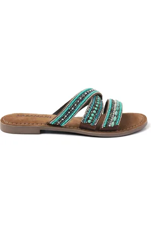 Lazamani Slippers Dames 75.474 36 Leer