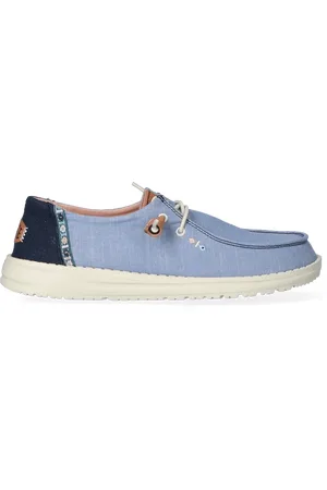Hey dude Instappers Dames Wendy Chambray Boho 37 Chambray