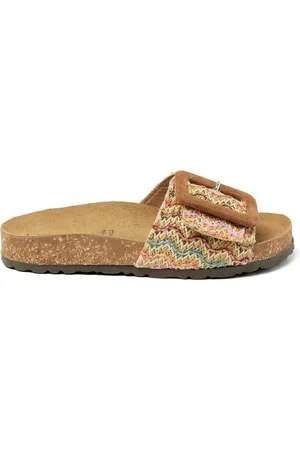 Lazamani Slippers Dames Natalia Raffia