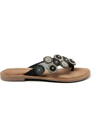 Lazamani Slippers Dames Julia Suède