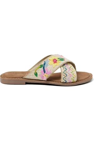 Lazamani Slippers Dames Livia Jute