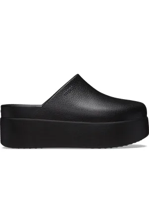 Crocs Clogs Dames Dylan Platform Clog Imitatieleer