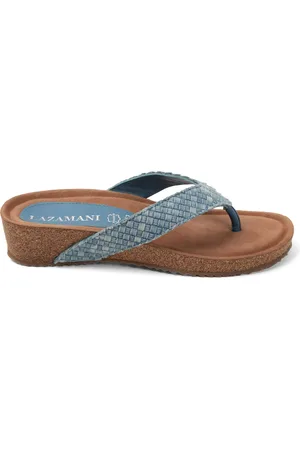 Lazamani Slippers Dames Laura 38 Denim