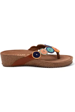 Lazamani Slippers Dames Mara 37 Leer