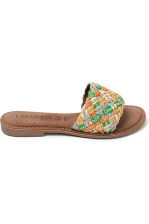 Lazamani Slippers Dames Zita 42 Raffia