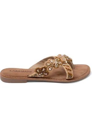 Lazamani Slippers Dames Perla 38 Leer