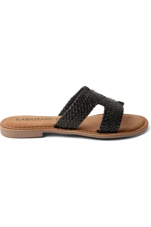 Lazamani Slippers Dames Flor 39 Leer