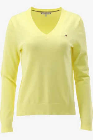 Tommy Hilfiger Trui co jersey stitch v-n