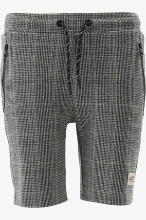 Indian Blue Jeans Short jog short check zip