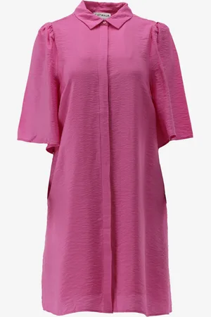 Catwalk Junkie Jurk flare sleeve button up blouse