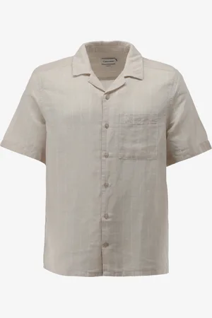Calvin Klein Casual shirt linen cotton stripe