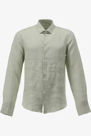 Calvin Klein Casual shirt linen solid slim shi