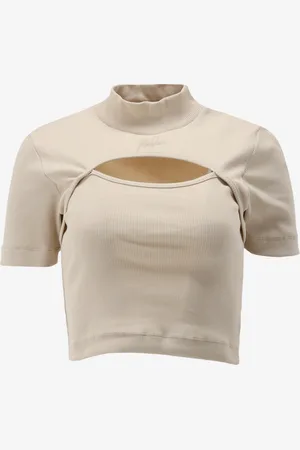 Malelions Top women cut out crop