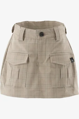 Indian Blue Jeans Short check cargo skort