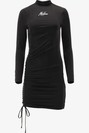 Malelions Jurk women drawcord dress