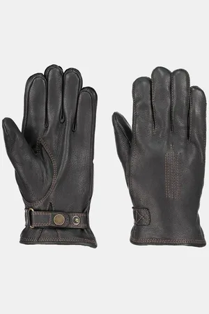 Hestra Deerskin Lamb Fur Lined Handschoen