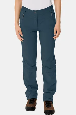 Vaude Farley Stretch Capri T-Zip III Afritsbroek Dames