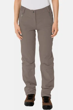 Vaude Farley Stretch Capri T-Zip III Afritsbroek Dames