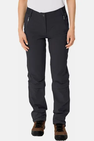 Vaude Farley Stretch Capri T-Zip III Afritsbroek Dames