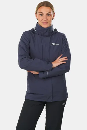 Jack Wolfskin Rotwand 3-In-1 Jas Dames