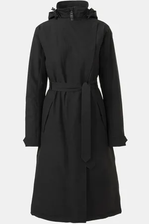 AGU Winter Trench Coat Long Rain Urban Outdoor Jas Dames