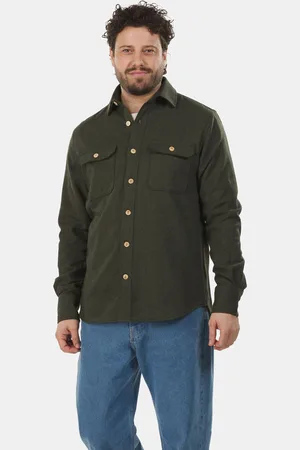 BUITENMENS Flannel Melton Shirt