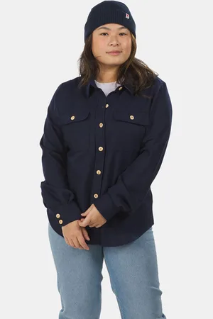BUITENMENS Flannel Melton Shirt Dames