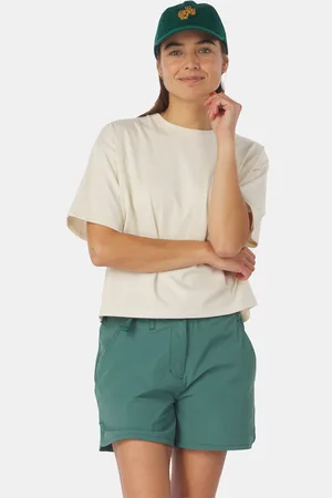 Ayacucho Cropped Mini Embroidery Tee Dames