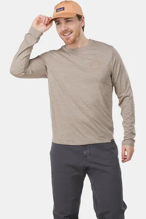 Patagonia L/S Capilene Cool Daily Graphic Shirt - Lands Shirt