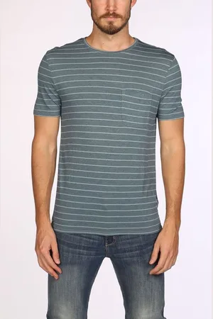 Blue LOOP Originals Stripe Pocket Shirt