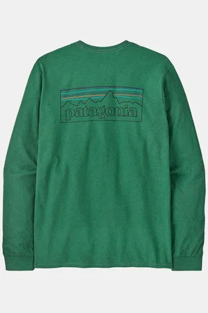 Patagonia P-6 Logo Ls Responsibili-Tee