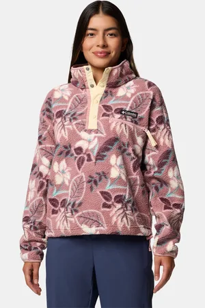 Columbia Helvetia II Printed Cropped Fleece Dames