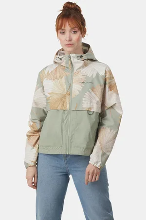 Columbia Spire Valley Printed Windbreaker Dames