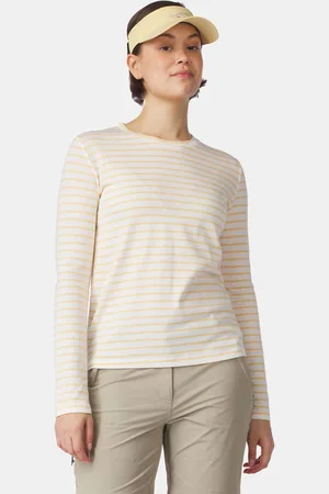 Ayacucho Womens Long Sleeve Striped T-Shirt