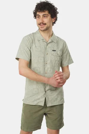 Columbia Tech Trail Utility Printed Woven T-shirt